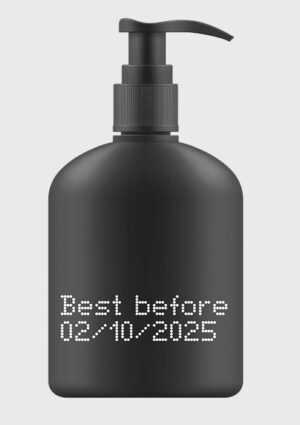 plastic fles markeren